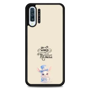 AKAM AMC-WSGA50-ANIMALS QOUTES-1 Cover For Samsung Galaxy A50