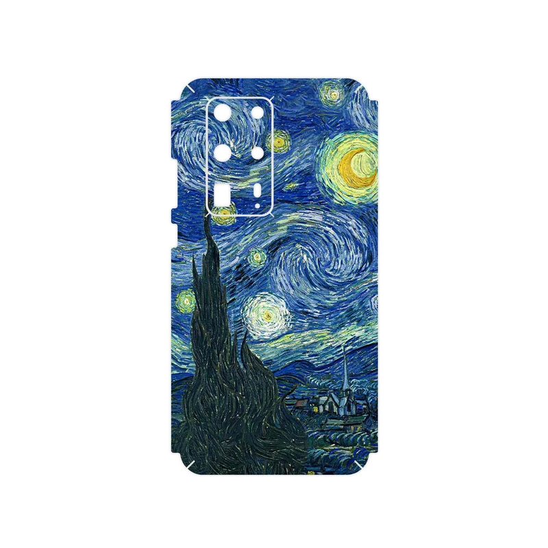 برچسب پوششی ماهوت مدل The Starry Night of van Gogh مناسب برای گوشی موبایل هوآوی P40 Pro Plus