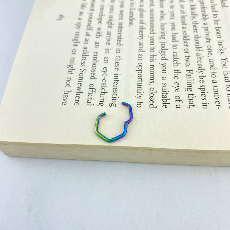 پیرسینگ گوش زنانه ژوپینگ مدل حلقه کد P4043