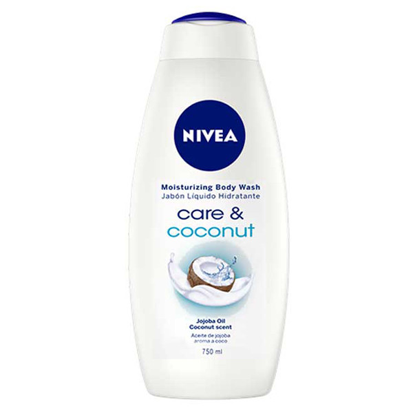شامپو بدن نیوآ مدل Care & Coconut حجم 750 میلی لیتر