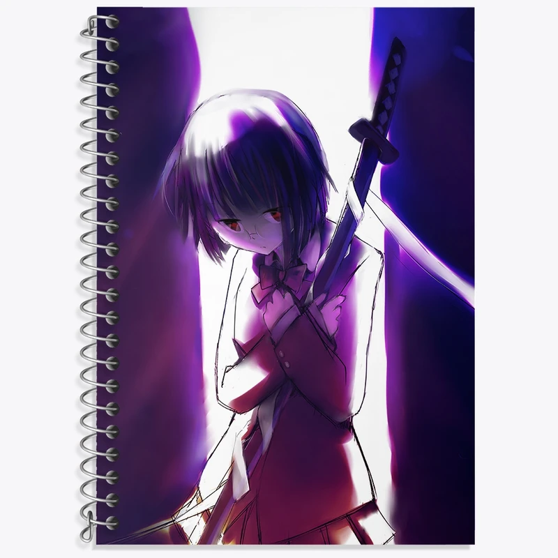 دفتر لغت 50 برگ خندالو طرح آنری انیمه دورارارا کد 32156