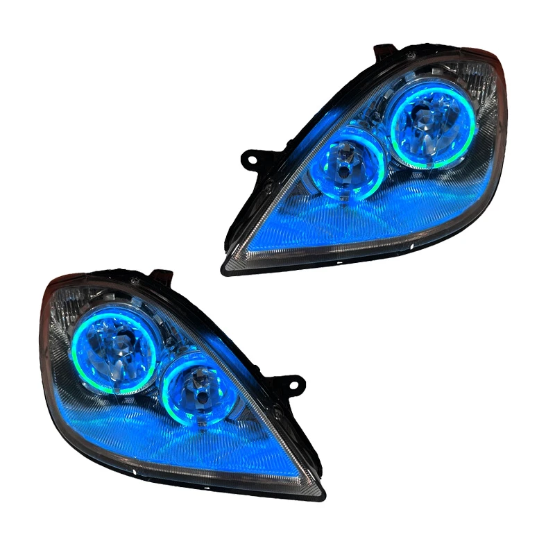 چراغ جلو خودرو گروه پژوهش صنعت مدرن مدل 3D-Ring-Ice مناسب برای تیبا بسته دو عددی