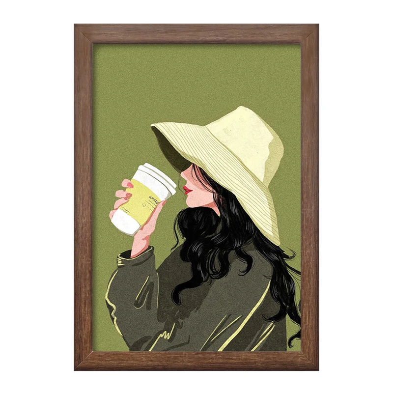 تابلو خندالو طرح مینیمال دخترانه کد 28697