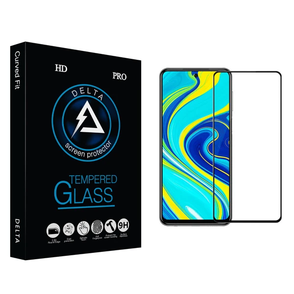محافظ صفحه نمایش دلتا مدل Fit مناسب برای گوشی موبایل شیائومی Redmi note9s