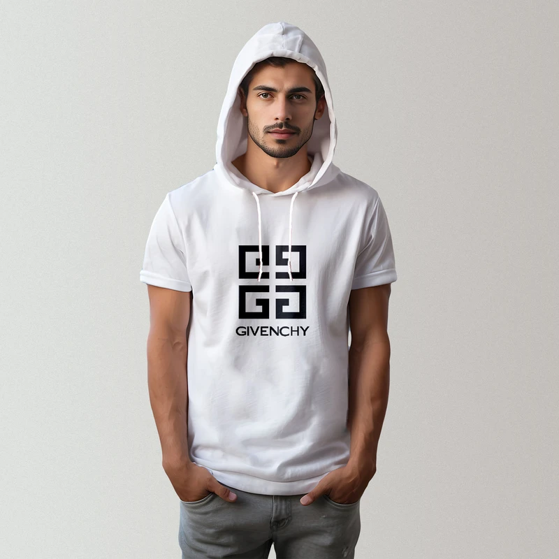 تی شرت کلاه دار مردانه مدل C14030218g