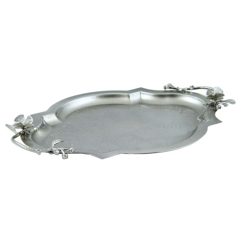 سينی پذیرایی سالی نو مدل گوشه دار کد N-6084