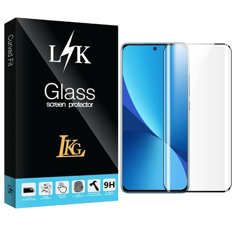 محافظ صفحه نمایش ال کا جی مدل فول مناسب برای گوشی موبایل شیائومی Mi 12 5G