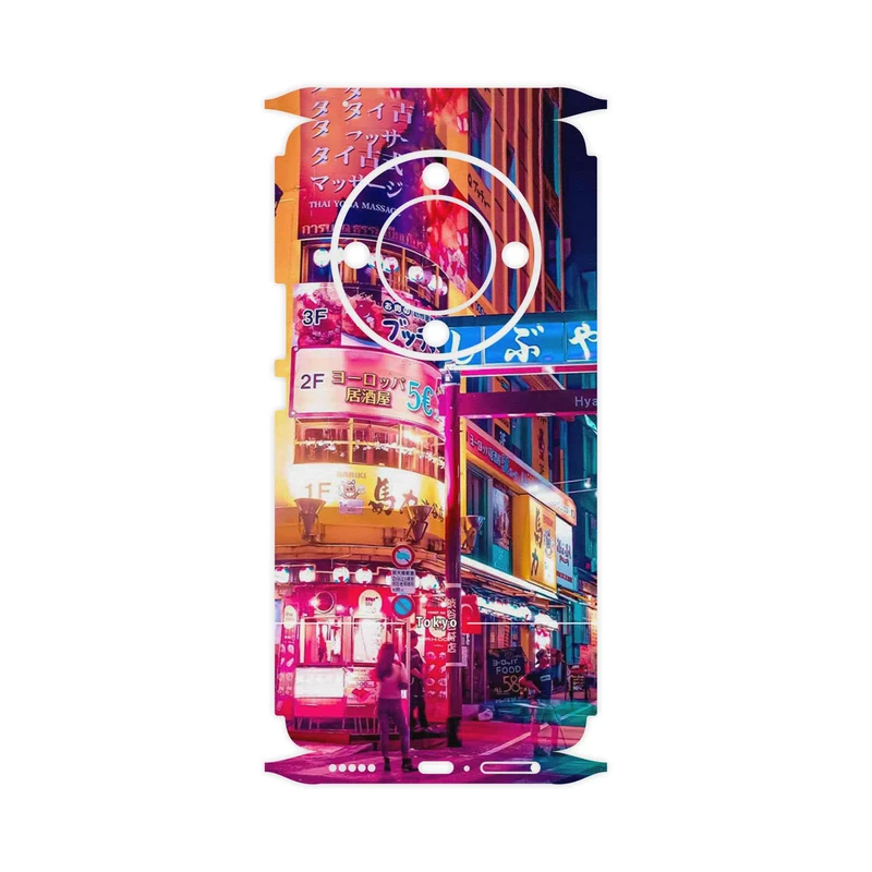 برچسب پوششی ماهوت مدل Tokyo City-FullSkin مناسب برای گوشی موبایل آنر X9b