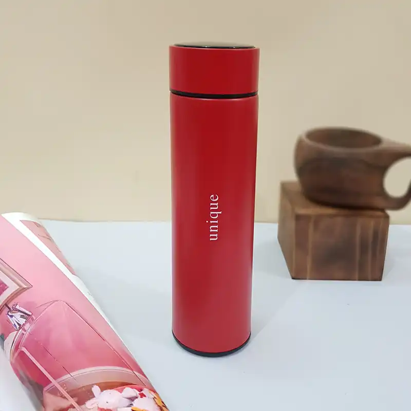 فلاسک هوشمند یونیک مدل دماسنج دار کد 04 گنجایش 0.5 لیتر