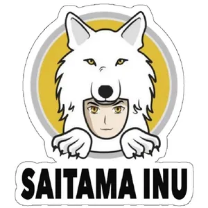 استیکر لپ تاپ مدل SAITAMA INU