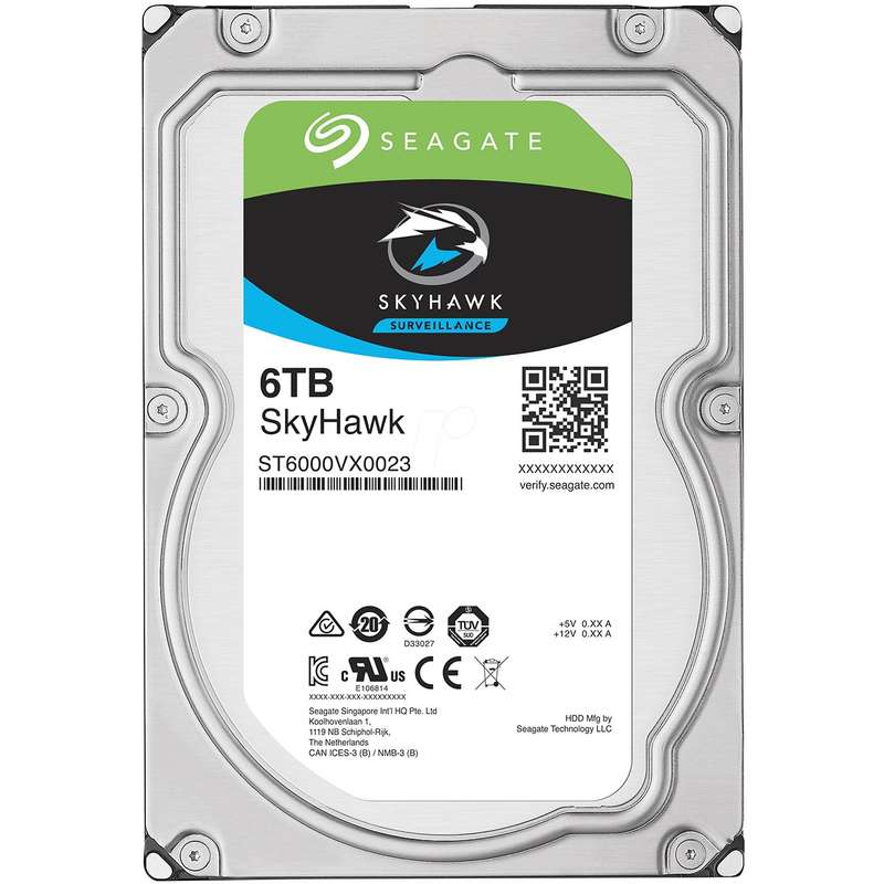 هارددیسک اینترنال سیگیت مدل SkyHawk ST6000VX0023 ظرفیت 6 ترابایت هارددیسک اینترنال سیگیت مدل SkyHawk ST6000VX0023 ظرفیت 6 ترابایت