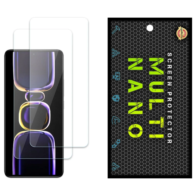 محافظ صفحه نمایش مولتی نانو مدل X-S2N مناسب برای گوشی موبایل شیائومی Redmi K60 بسته دو عددی