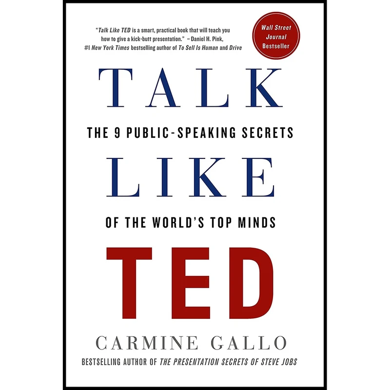کتاب Talk Like TED اثر Carmine Gallo انتشارات St. Martins Press