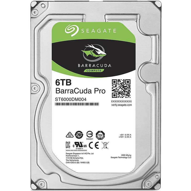 هارددیسک اینترنال سیگیت مدل BarraCuda ST6000DM004 ظرفیت 6 ترابایت هارددیسک اینترنال سیگیت مدل BarraCuda ST6000DM004 ظرفیت 6 ترابایت
