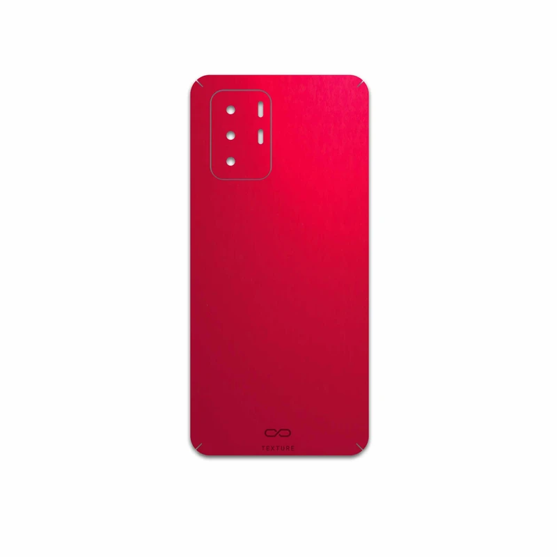 برچسب پوششی ماهوت مدل Matte-Warm-Red مناسب برای گوشی موبایل شیائومی Poco X3 GT 5G
