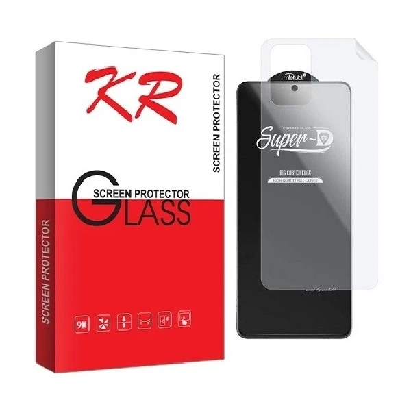 محافظ صفحه نمایش کی آر مدل  2SN مناسب برای گوشی موبایل شیائومی Redmi Note 10 4G به همراه محافظ پشت گوشی
