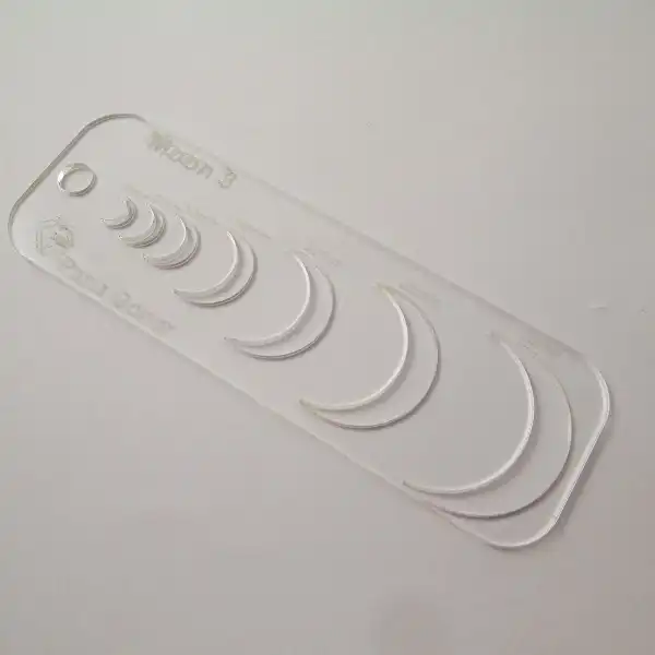 شابلون پارلا گوهر طرح ماه کد 5033