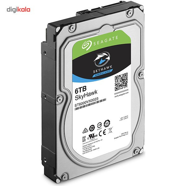 هارددیسک اینترنال سیگیت مدل SkyHawk ST6000VX0023 ظرفیت 6 ترابایت