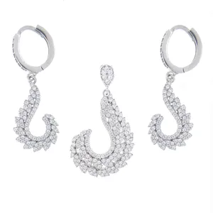 نیم ست نقره زنانه مدل N172