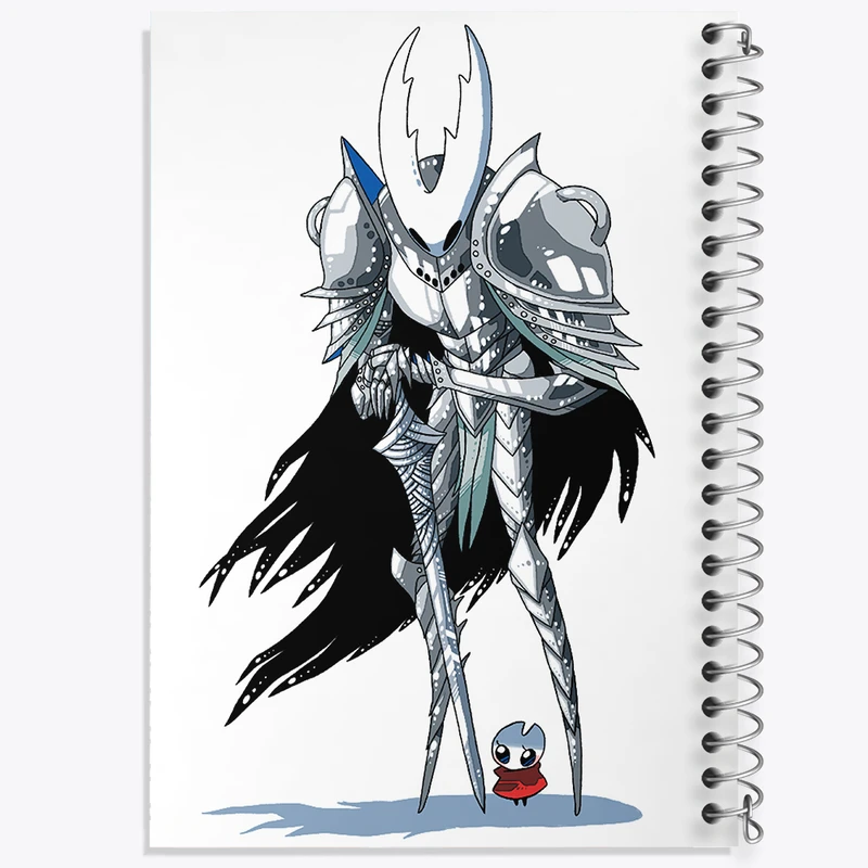 دفتر نت موسیقی 50 برگ خندالو مدل بازی هالو نایت (Hollow Knight) کد 32999