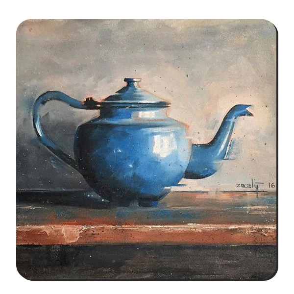  زیر لیوانی طرح قوری کد nzl473