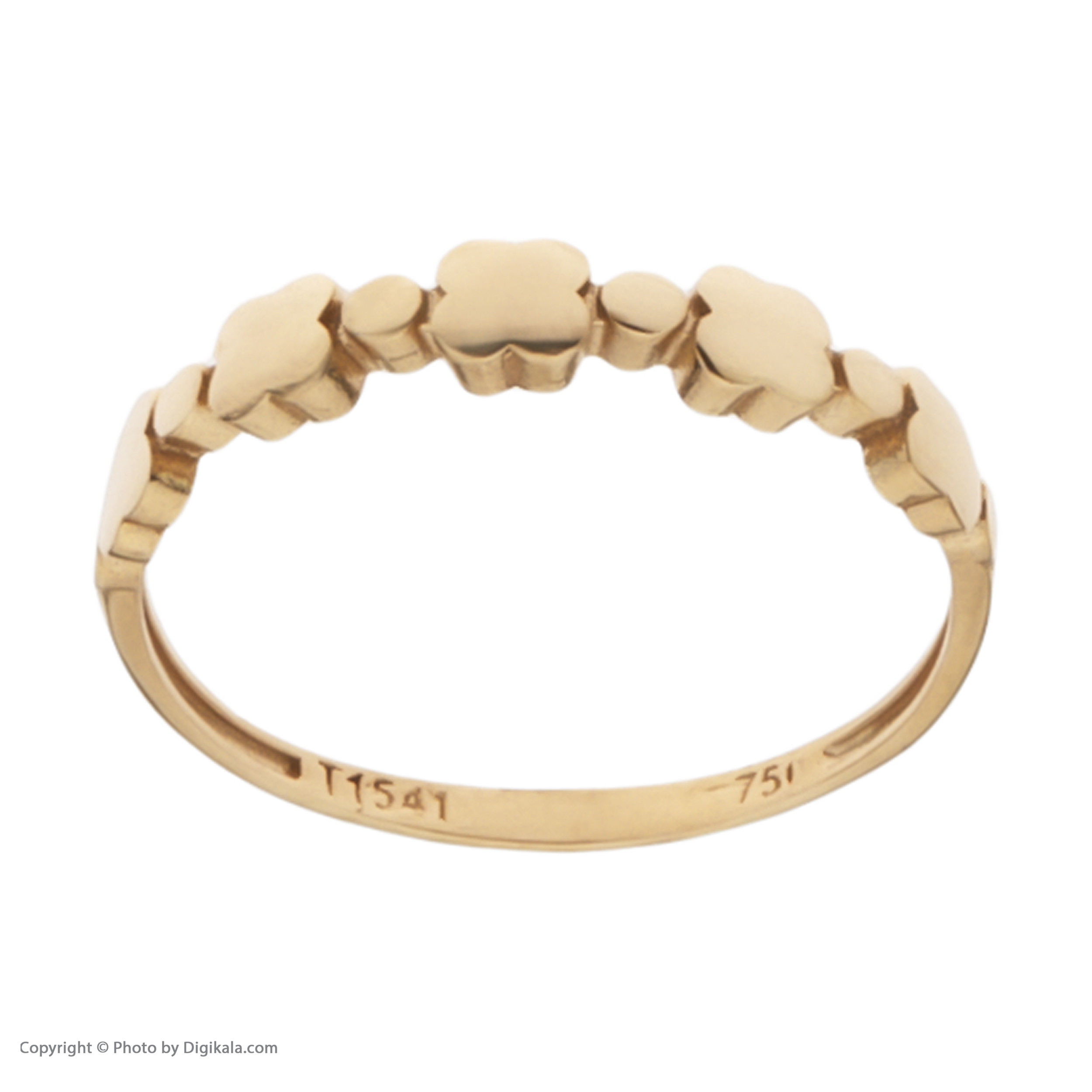 انگشتر طلا 18 عیار زنانه نیوانی مدل NR1013