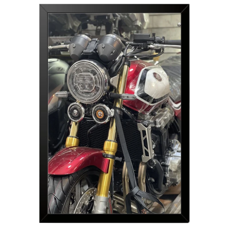 تابلو بکلیت طرح موتور سنگین هوندا HONDA CB1300 مدل B-po1979 فریم مشکی