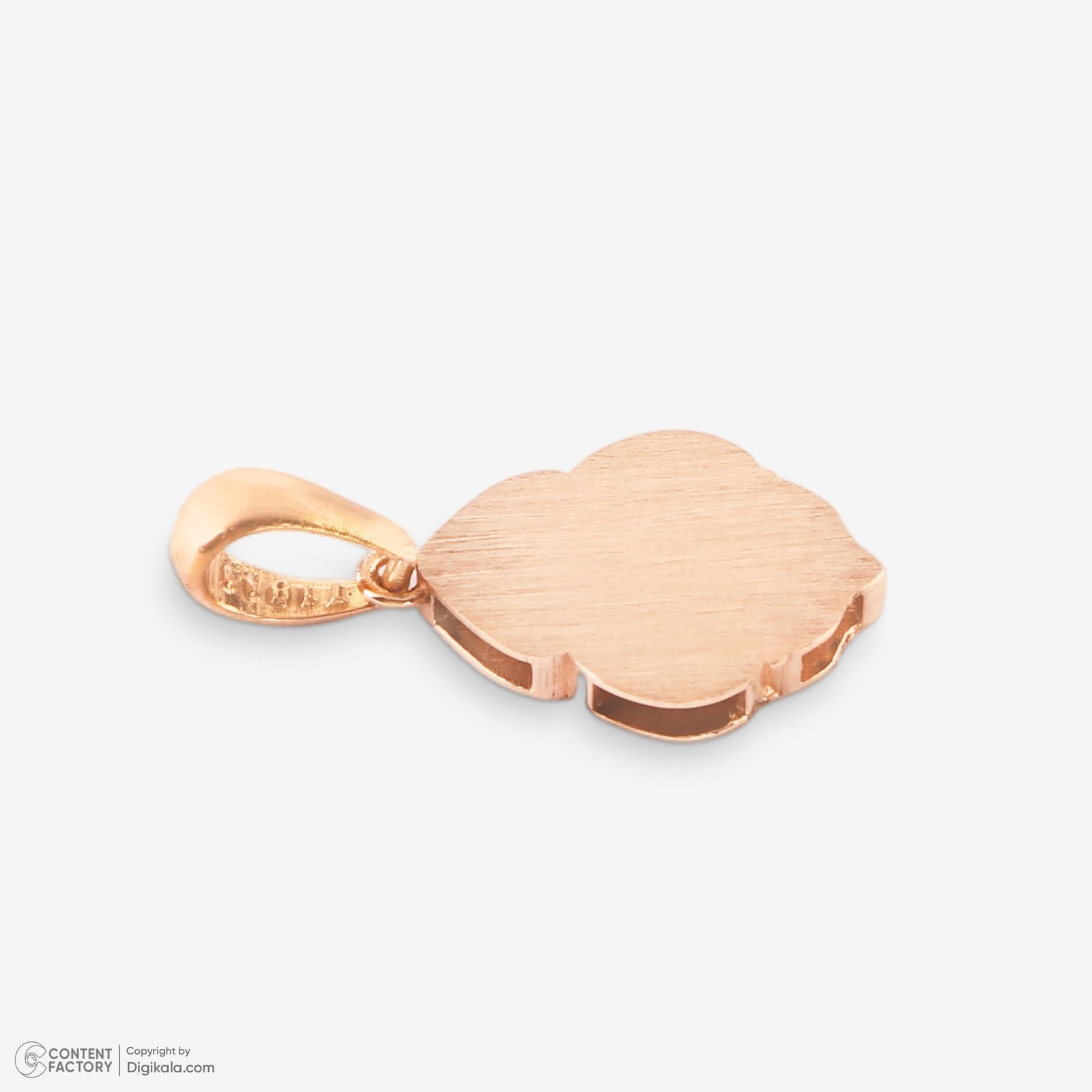 نیم ست طلا 18 عیار زنانه حافا گلد مدل برگ کد nim03 - - 8