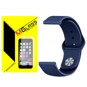 بند ام‌گلس مدل BIS-Sic-MG مناسب برای ساعت هوشمند سامسونگ Galaxy watch 6 Classic 43mm