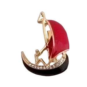 گل سینه دخترانه مدل قایق کد SH-10
