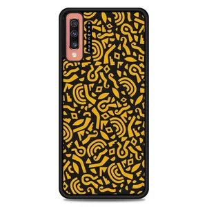 AKAM AMC-WSGA70-DOODLE11 Cover For Samsung Galaxy A70