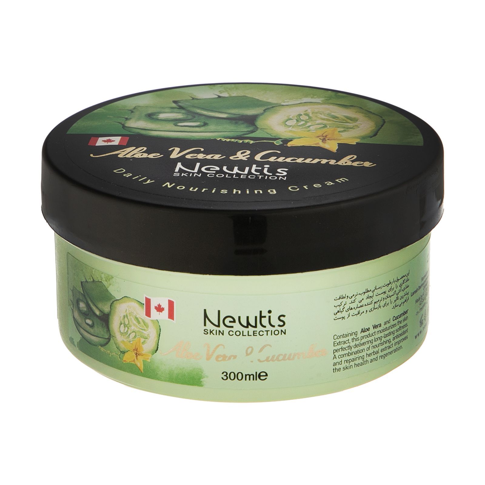 کرم مرطوب کننده نیوتیس مدل Cucumber حجم 300 میلی لیتر -  - 1