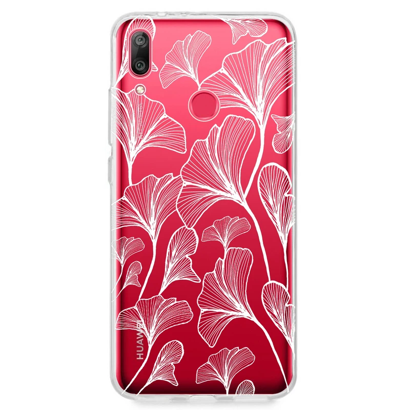 کاور مگافون طرح برگ مدل C51-W مناسب برای گوشی موبایل هوآوی Y7 Prime 2019 / Y7 2019