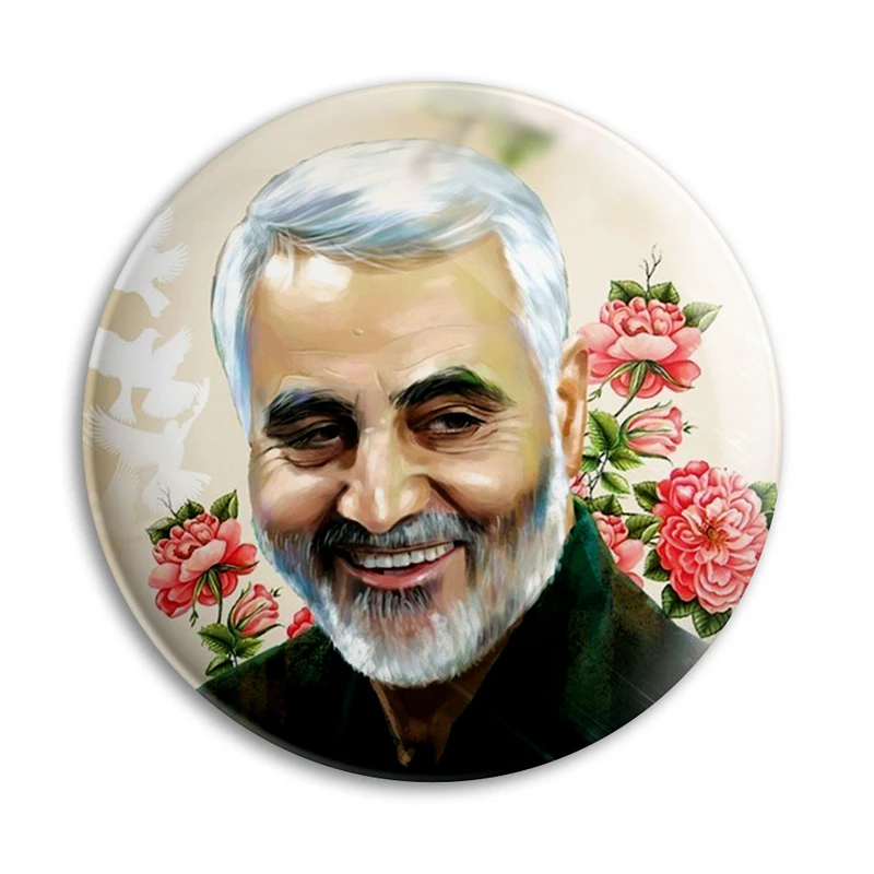 مگنت پرمانه طرح حاج قاسم سلیمانی کد pmag.26943