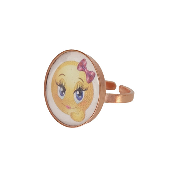 نیم ست دخترانه مدل ایموجی کد JW423.5