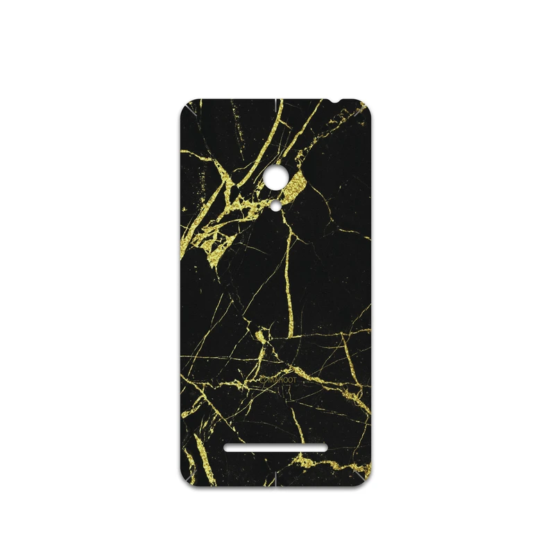 برچسب پوششی ماهوت مدل Graphite-Gold-Marble مناسب برای گوشی موبایل ایسوس Zenfone 5
