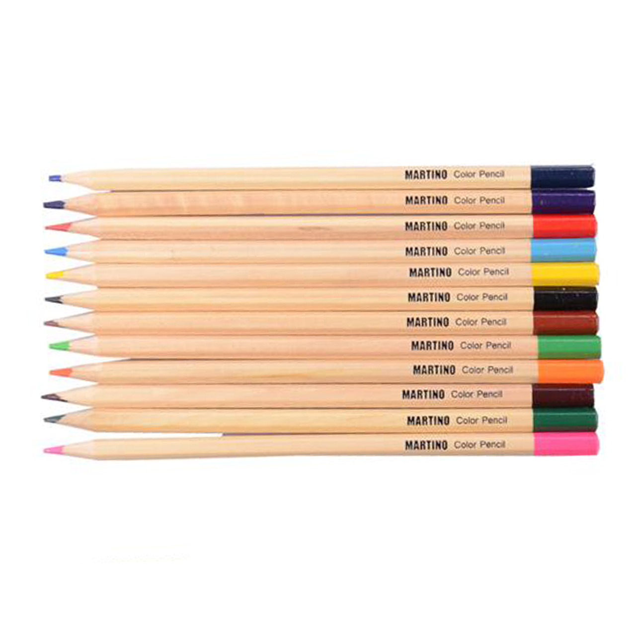 مداد رنگی 12رنگ مارتینو مدل HL-533 