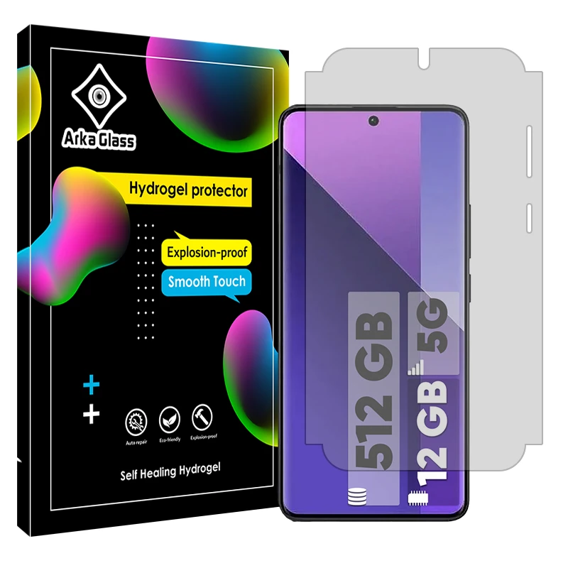 محافظ صفحه نمایش مات آرکا گلس مدل Tough مناسب برای گوشی موبایل شیائومی Redmi Note 13 Pro Plus