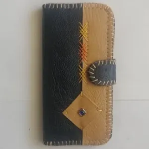 کیف پول مدل لوزی نگین دار کدT126