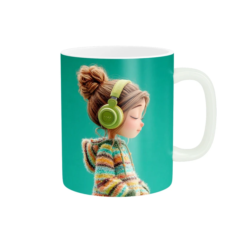 ماگ پاد آفرین طرح دختر کد 6151