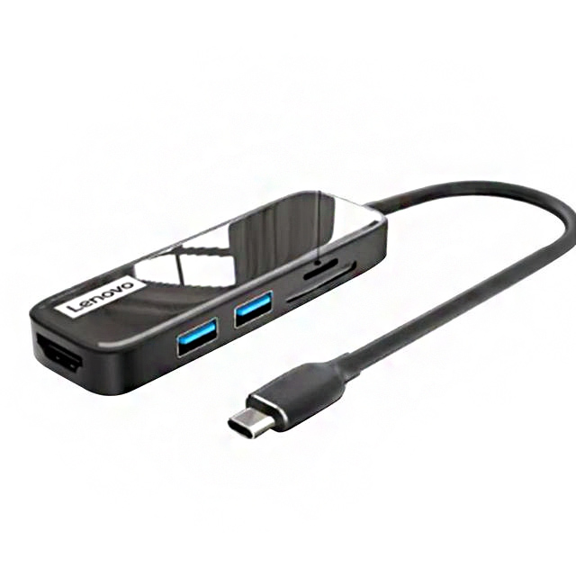هاب 5 پورت USB-C لنوو مدل EH05