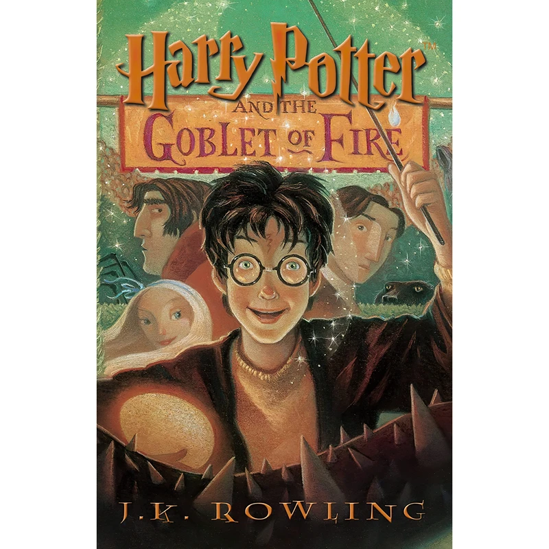 کتاب Harry Potter And The Goblet Of Fire اثر J.K. Rowling انتشارات Large Print Press