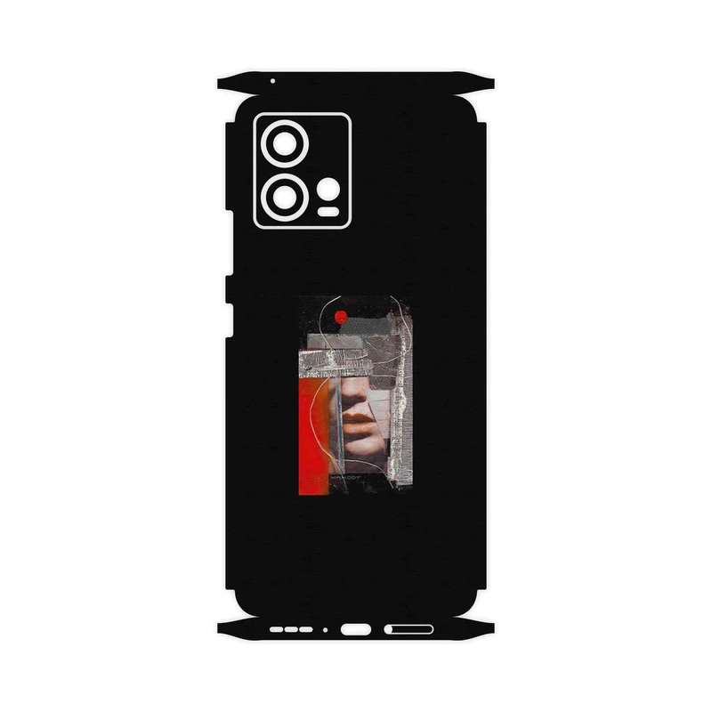 برچسب پوششی ماهوت مدل Collage of Mouth-FullSkin مناسب برای گوشی موبایل موتورولا Edge 30 Fusion
