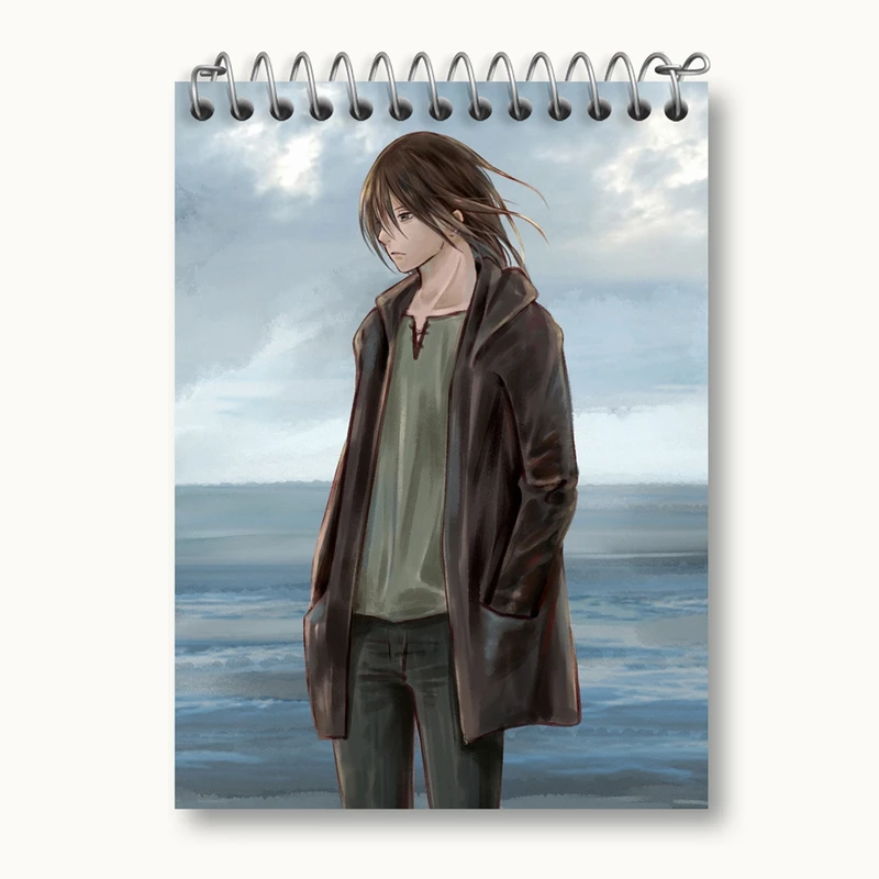 دفتر یادداشت 50 برگ خندالو مدل ارن یگر انیمه اتک آن تایتان Attack on Titan کد 18579