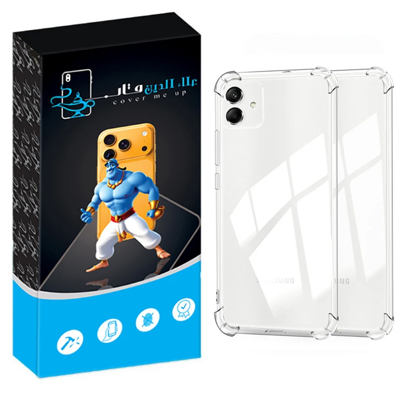 کاور علاالدین قاب مدل Crystal مناسب برای گوشی موبایل سامسونگ Galaxy A04