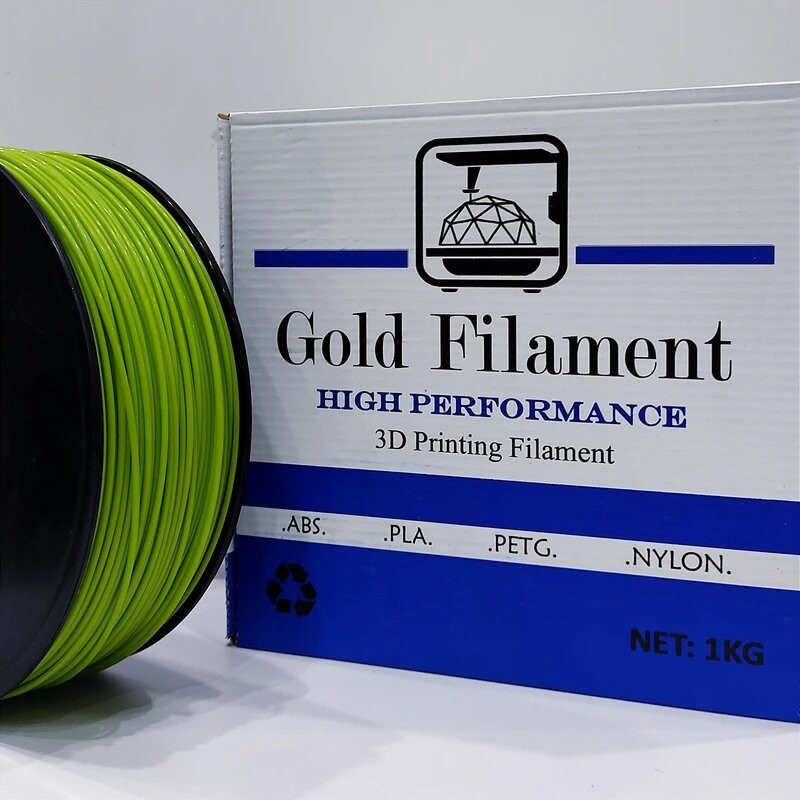 نخ علف تراش گلد فیلامنت مدل گرد 3.5 میل طول 10 متری