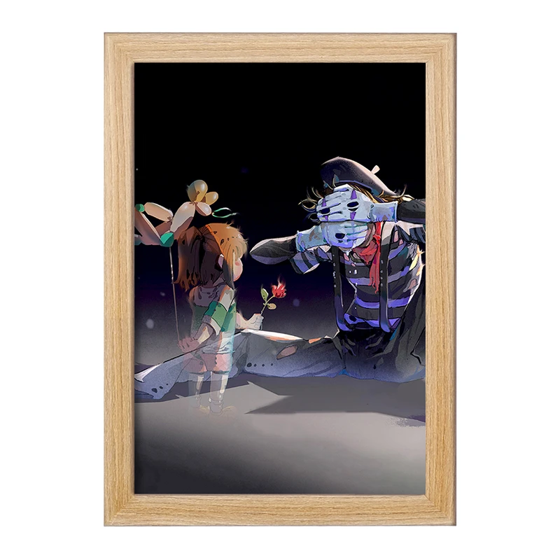 تابلو خندالو مدل انیمه شهر اشباح کد F125