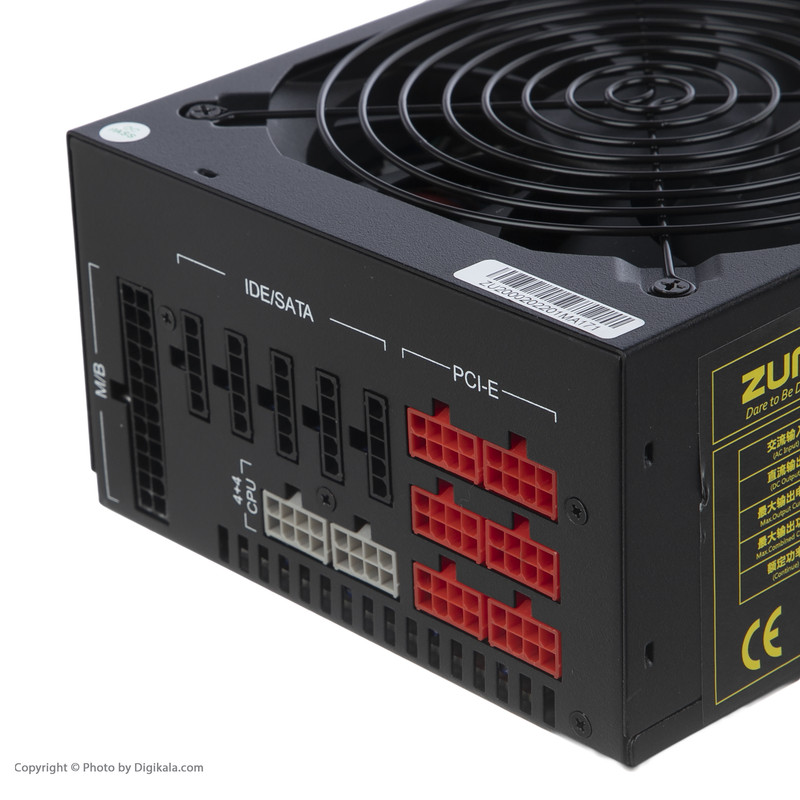 منبع تغذیه کامپیوتر زومکس مدل ZU-2000W 2