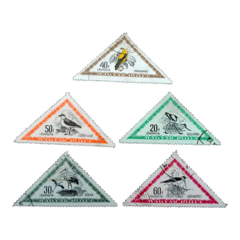 تمبر یادگاری مدل حیوانات کد bc-1514 مجموعه 5 عددی