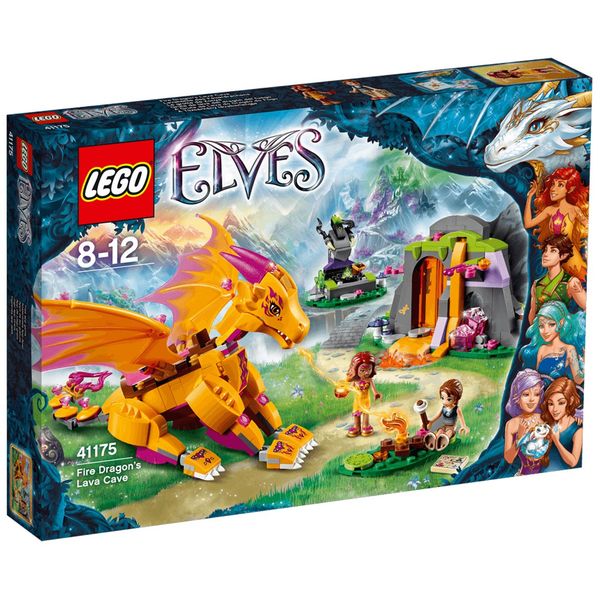 لگو سری Elves مدل Fire Dragons Lava Cave 41175 لگو سری Elves مدل Fire Dragons Lava Cave 41175